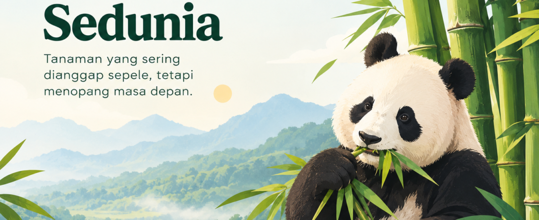 Hari Bambu Sedunia: Tanaman yang Sering Dianggap Sepele, tetapi Diam-Diam Menopang Masa Depan